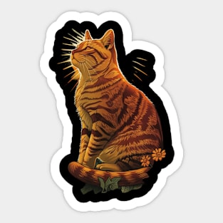 Cat Tarot Whisker Wisdom Revealed Sticker